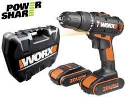 Worx - 15AH Li-Ion 2 Batteries Hammer Drill - 20V